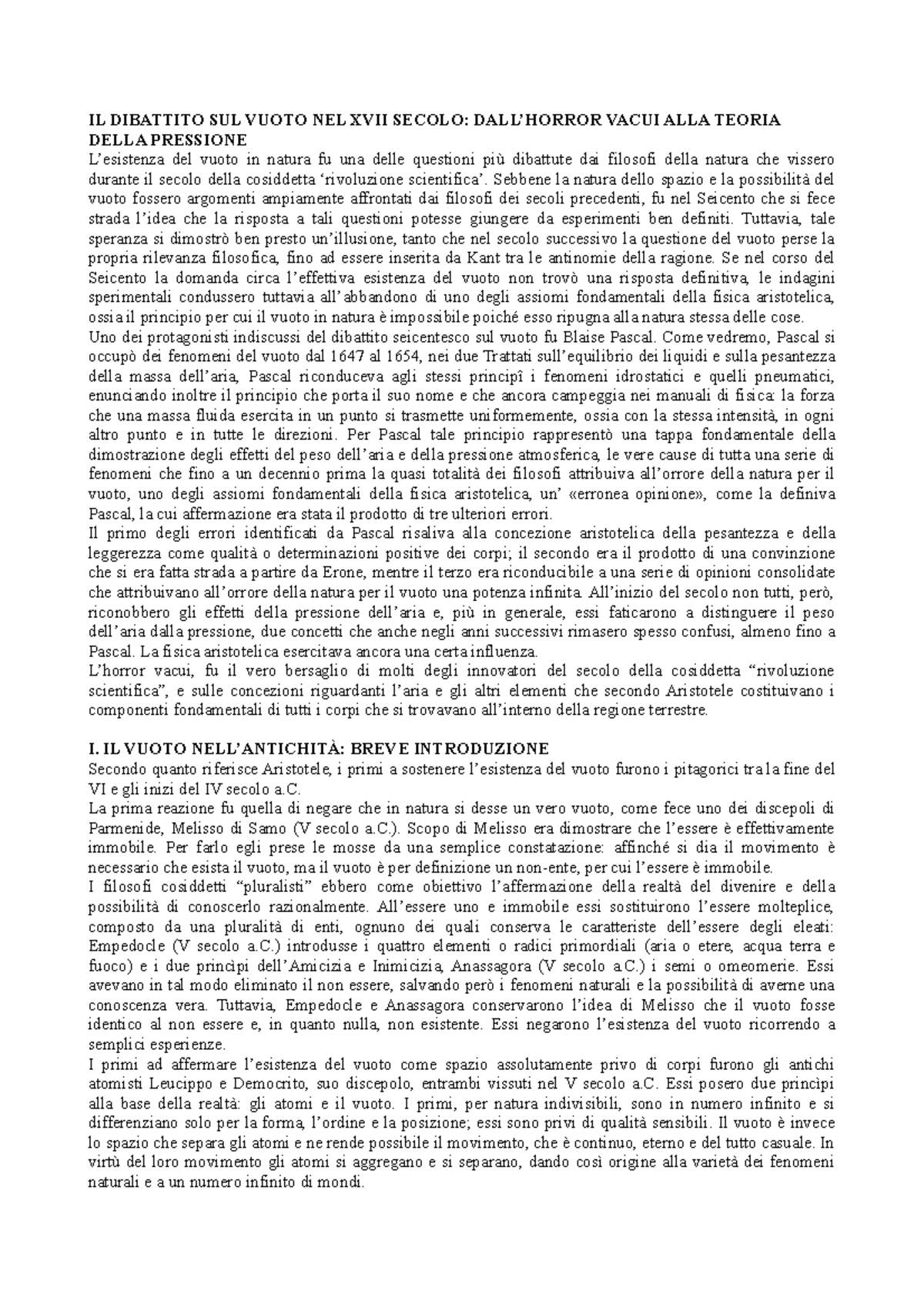 il-dibattito-sul-vuoto-nel-xvii-secolo-il-dibattito-sul-vuoto-nel