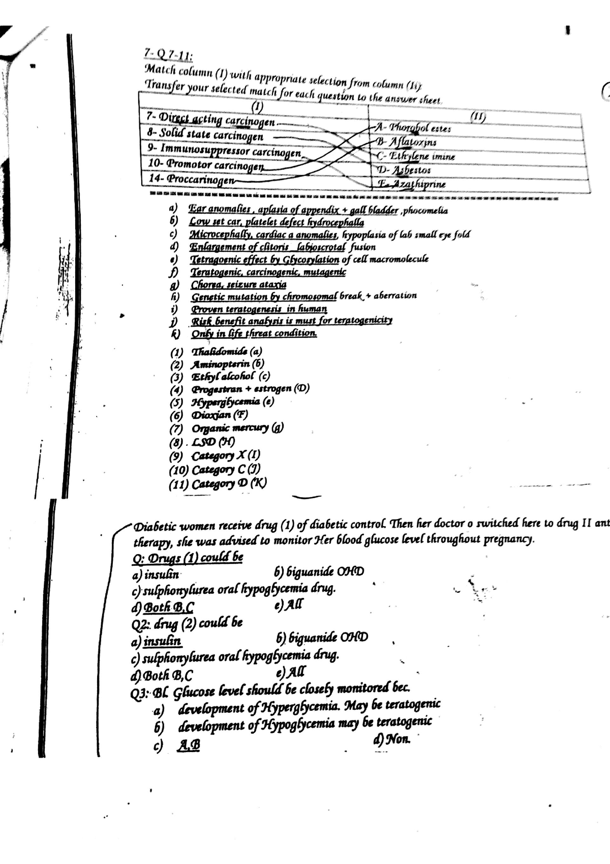 toxicology case study questions