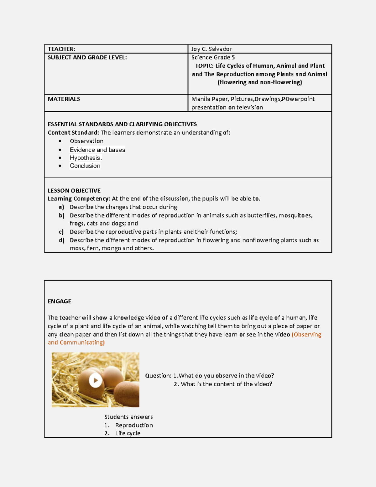 science-5-life-cycle-of-human-animals-plants-5e-lesson-plan