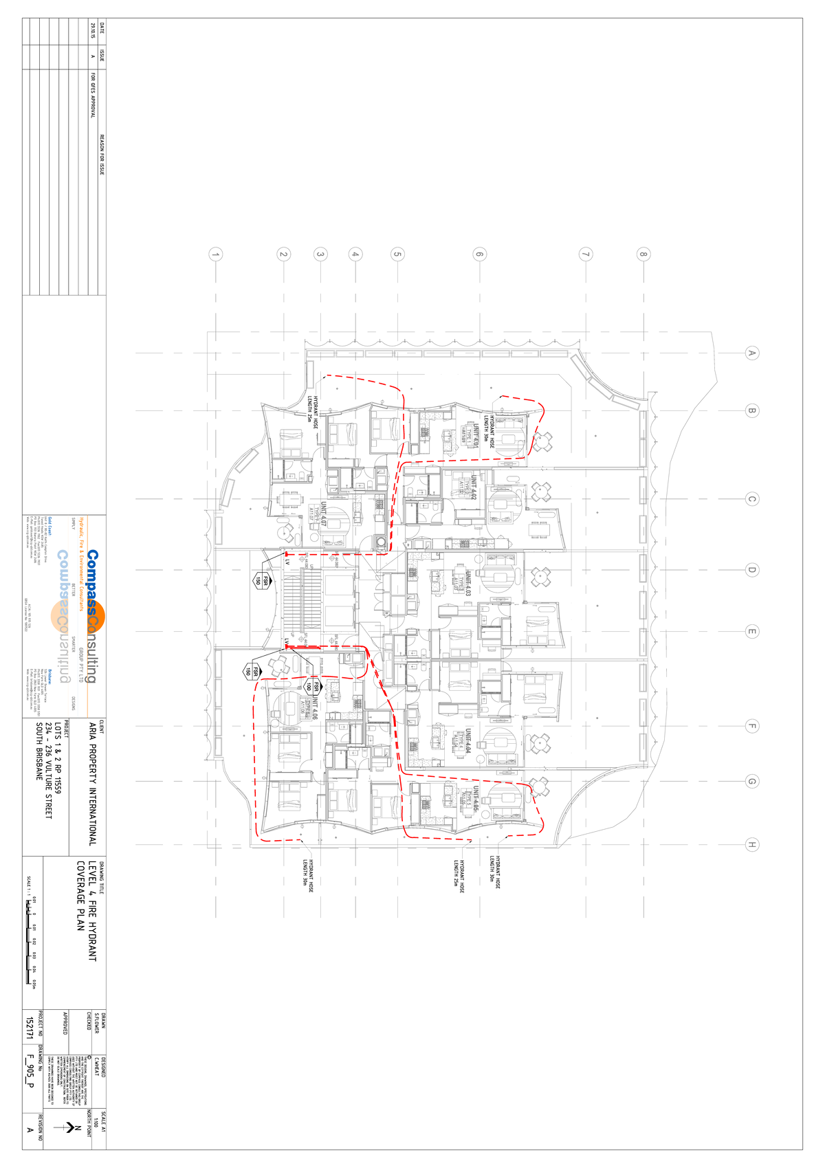 H 905 - Level 4 Hydrant Coverage PLAN - (A) - Studocu