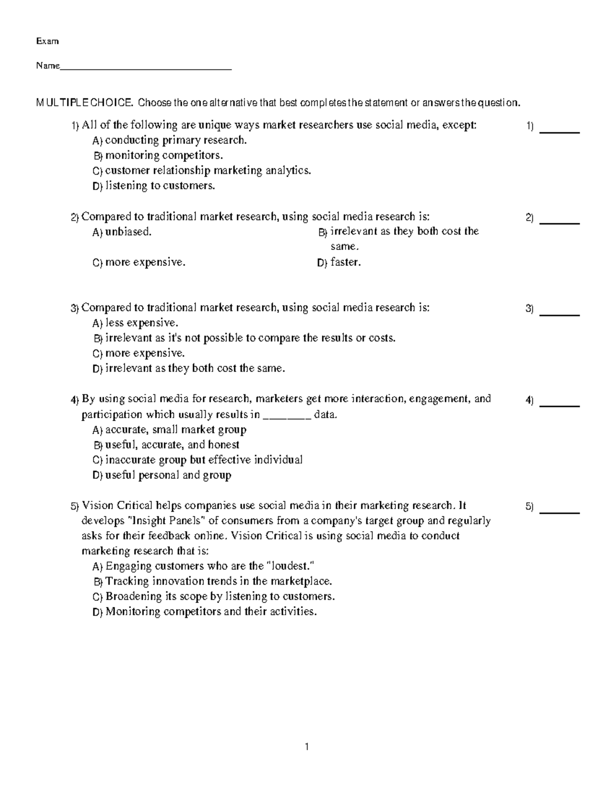 Chapter 8 - Practical - Exam Name ...