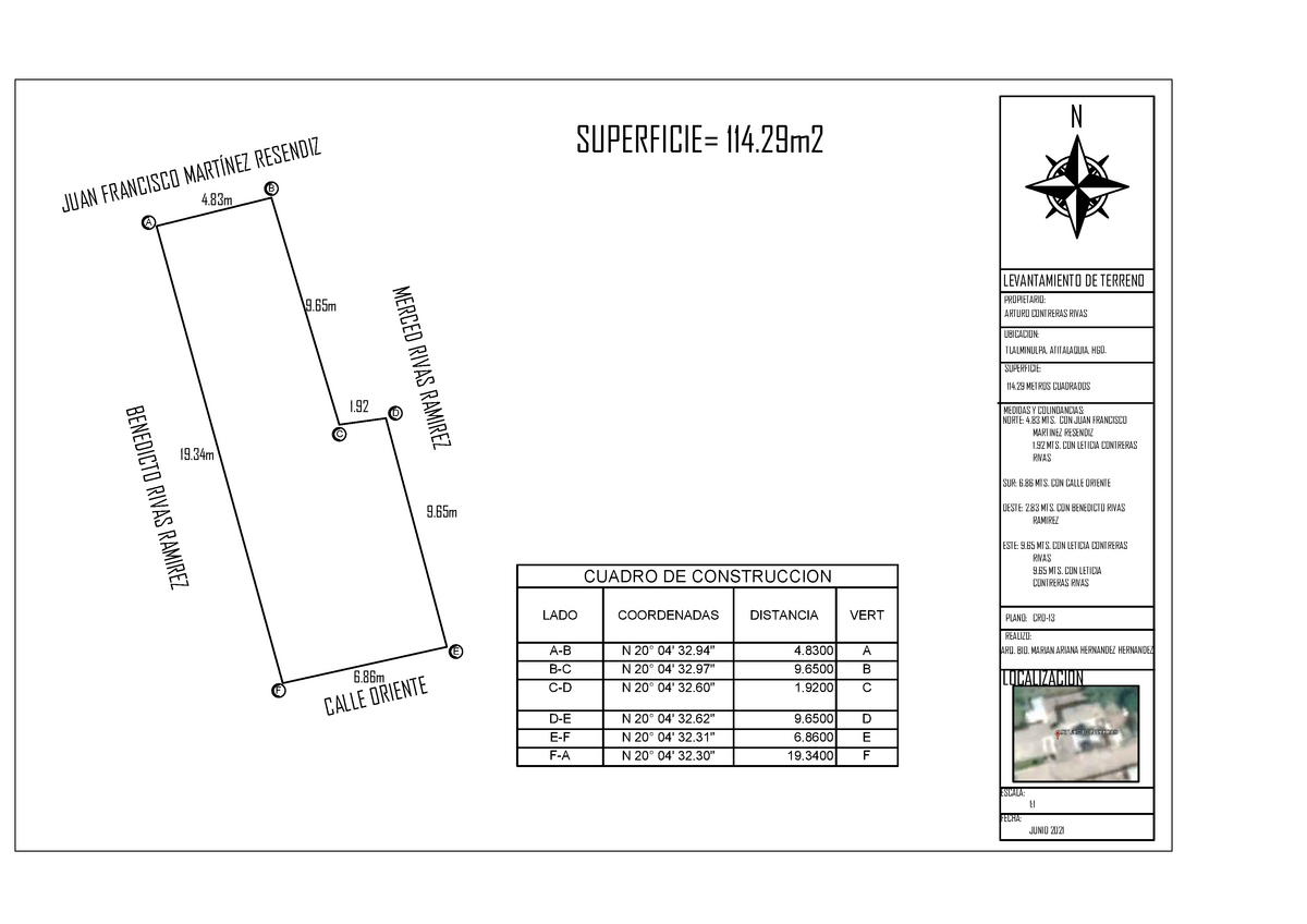 Cro 02 Planos Ejemplo De Croquis Arquitectonico N Localizacion ...