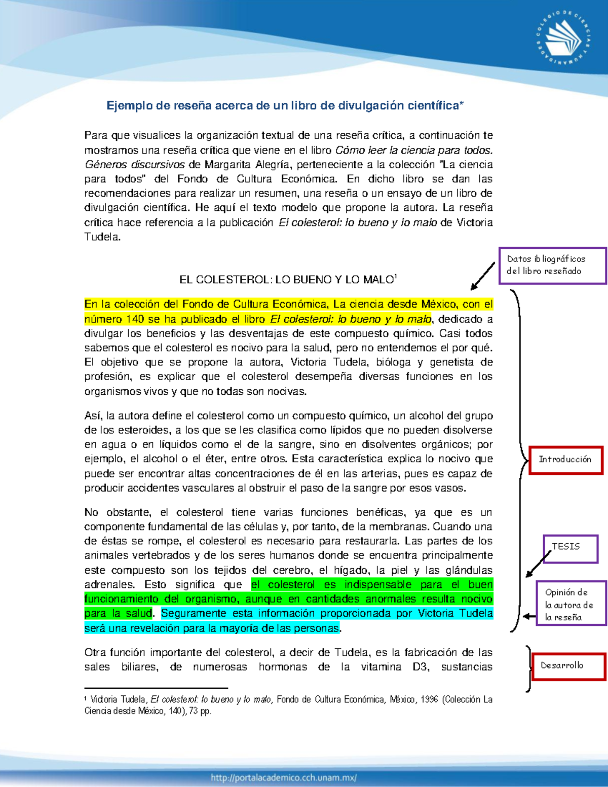 Ejemplo de resena - Xhcj - Ejemplo de reseña acerca de un libro de ...