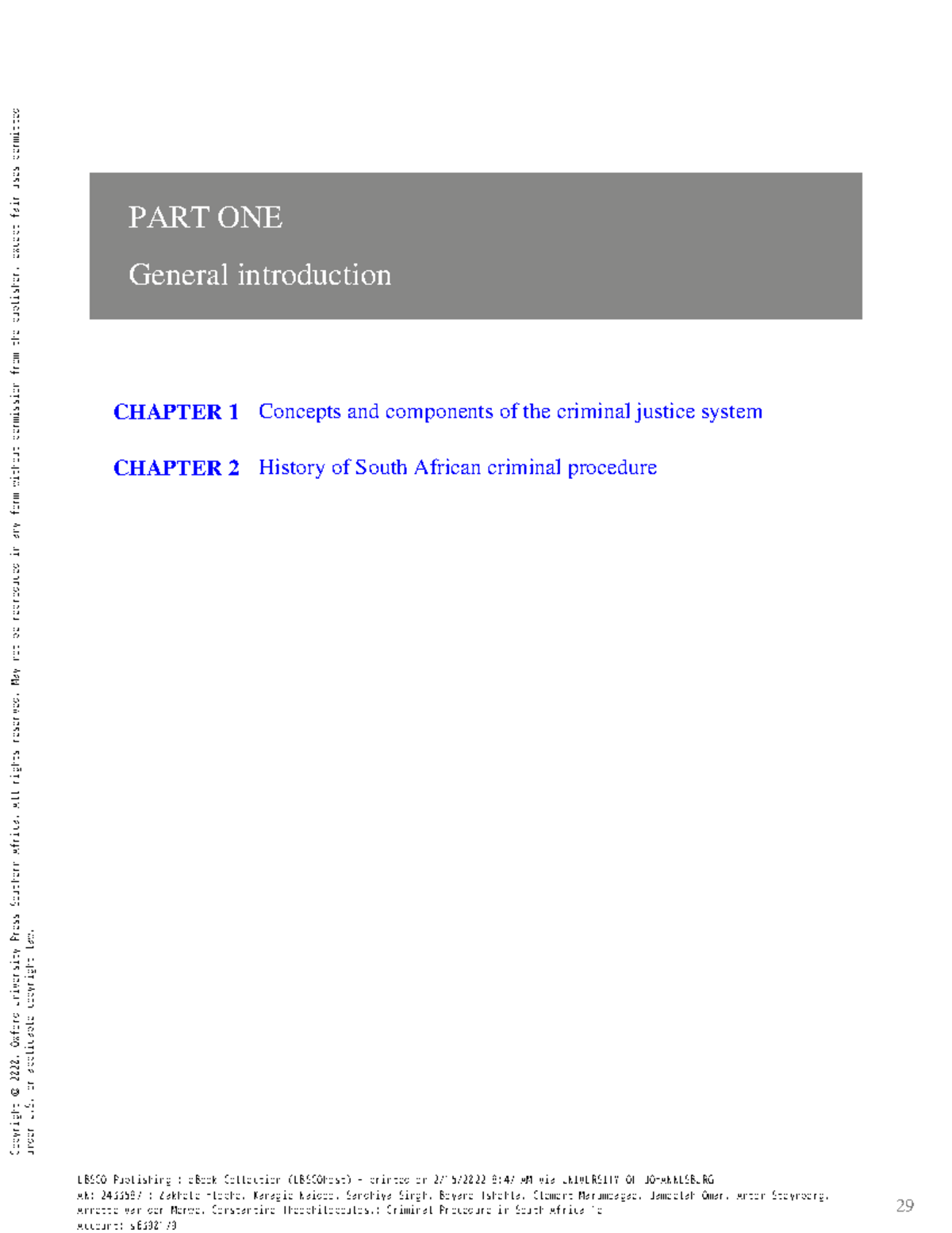 Chapters 1 & 2 - helpful notes for studying and having knowledge on law ...