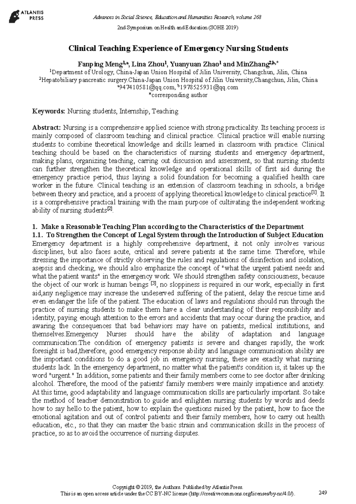 125909271-3 - hello - Clinical Teaching Experience of Emergency Nursing ...