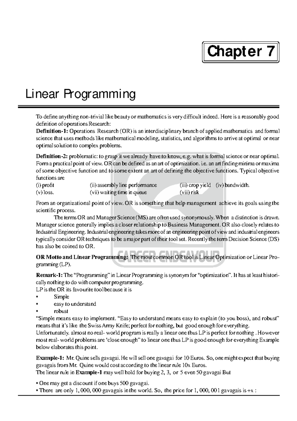 Operation-research - Study material - 70 Linear Programming ...