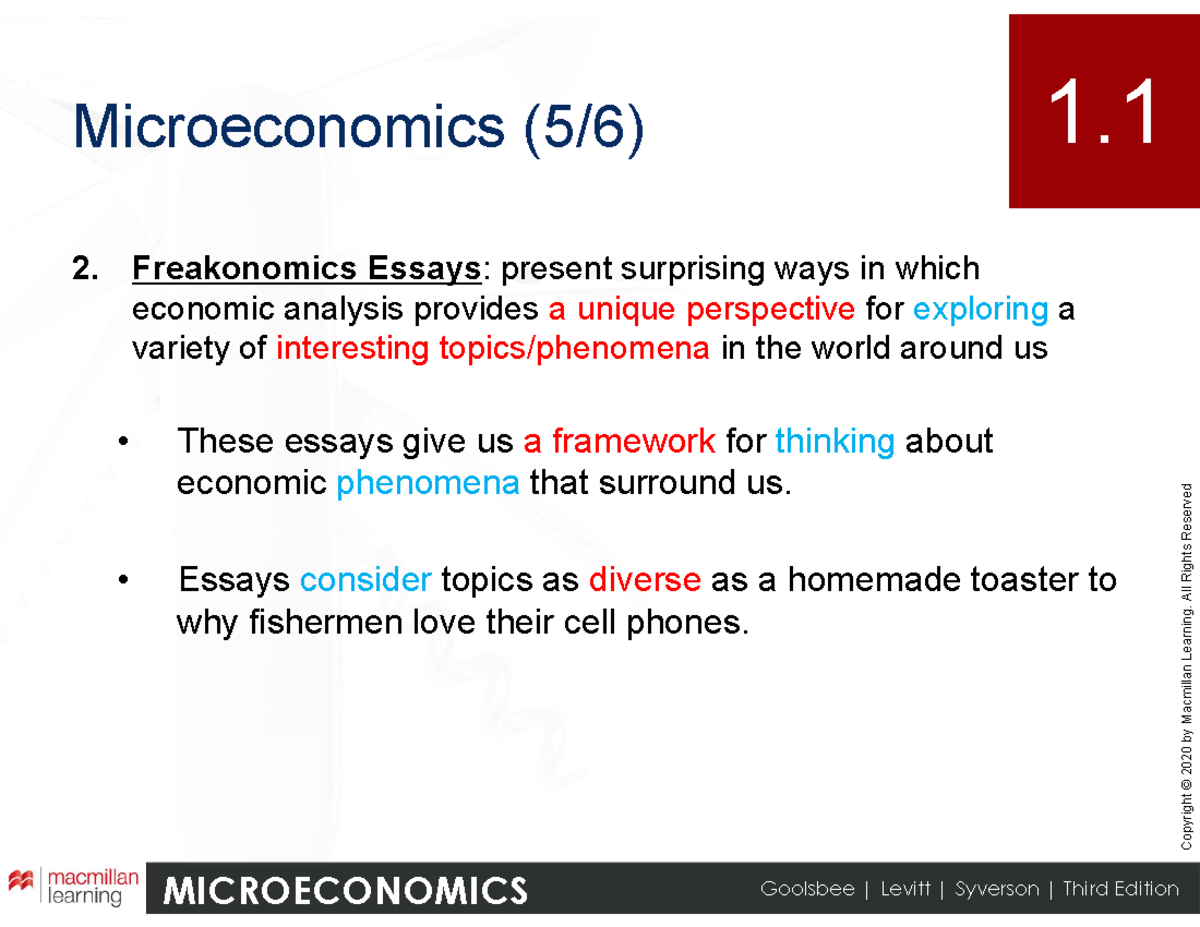 ECON 202 PT 2 - Econ 202 Price Theory Chapter 1 Notes - Copyright ...