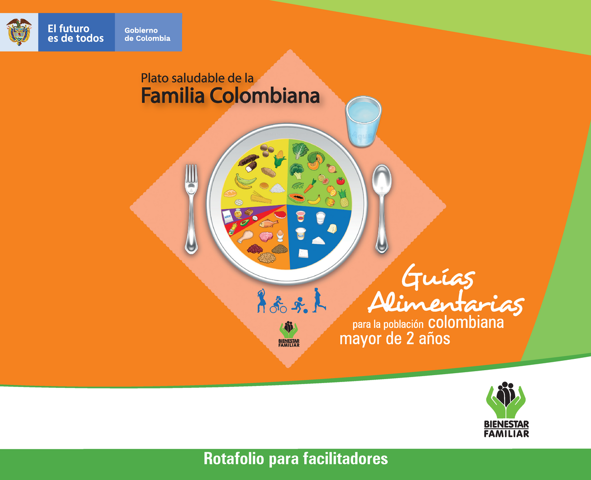 Guias Alimentarias Basadas En Alimentos Para La Poblacion Colombiana Mayor De 2 Anos 2 1 0439