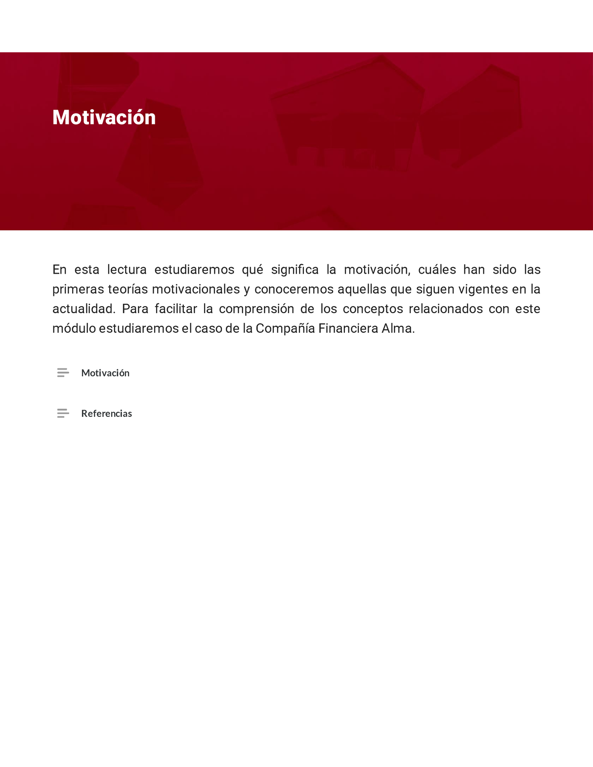 Motivación - PDF - En Esta Lectura Estudiaremos Qué Significa La ...