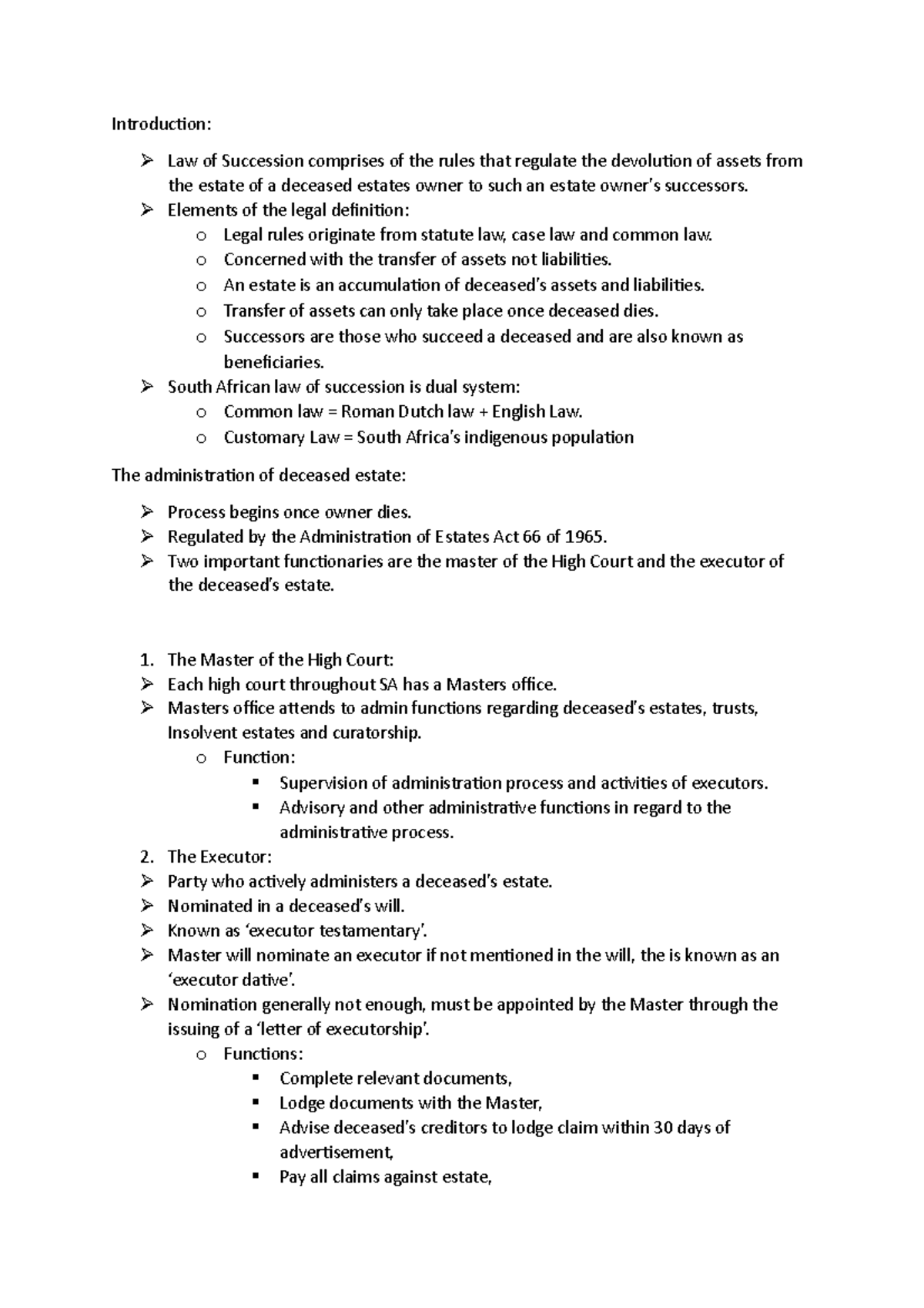 introduction-to-the-law-of-succession-introduction-law-of-succession