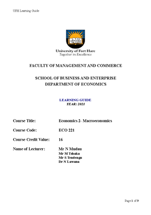 ECO222E Assignment - practical - Mathematical Economics – ECO ...