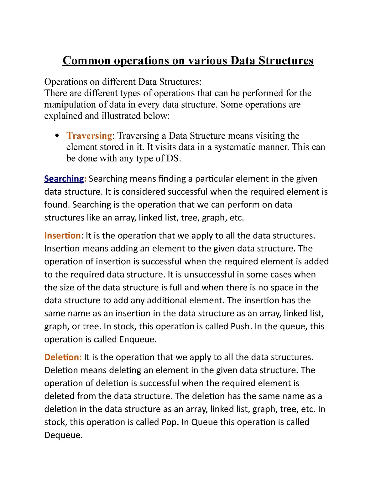 data structures assignments rutgers