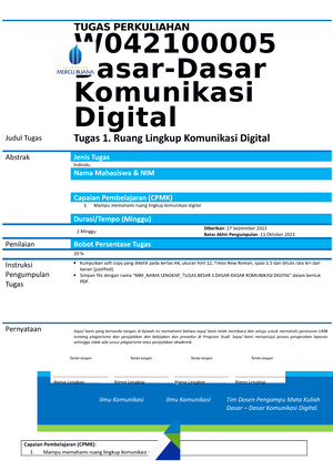 Dasar Dasar Komunikasi Pemasaran Dan Periklanan - DASAR – DASAR ...