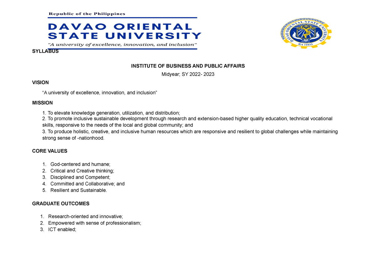 CA-101- Syllabus - for reference in correctional non institutional ...