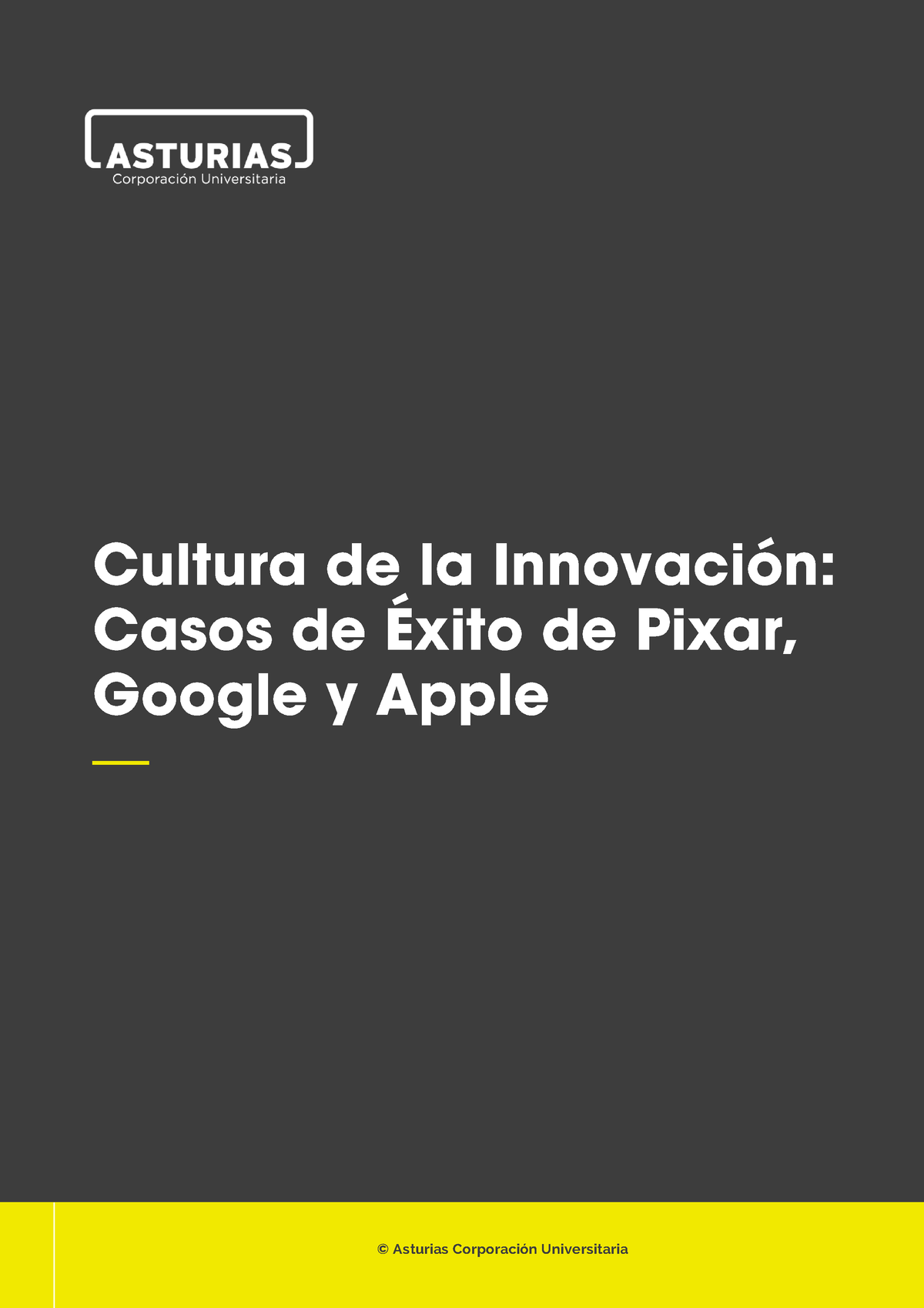 Cultura De La Innovación Clase 1 - 1 — © Asturias CorporaciÛn ...