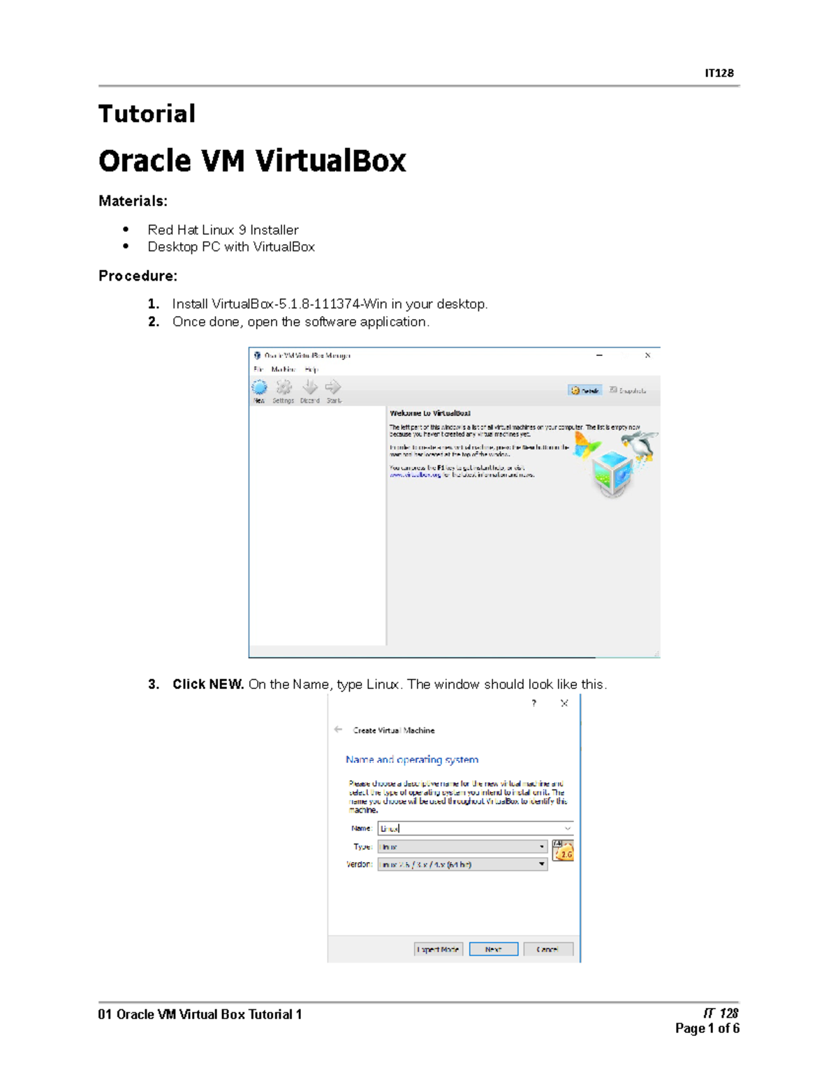 01 Oracle VM Virtual Box Tutorial 1 - Install VirtualBox-5.1-111374-Win ...