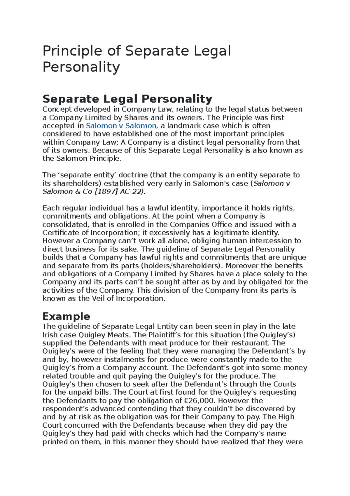 concept-of-separate-legal-personality-of-a-company-basic-principles