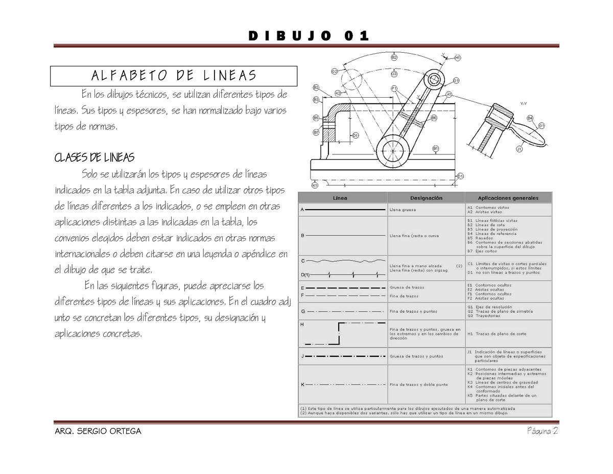 Alfabeto DE Lineas- Trabajo De Dibujo 1 UNAH - Dibujo I - UNAH - Studocu