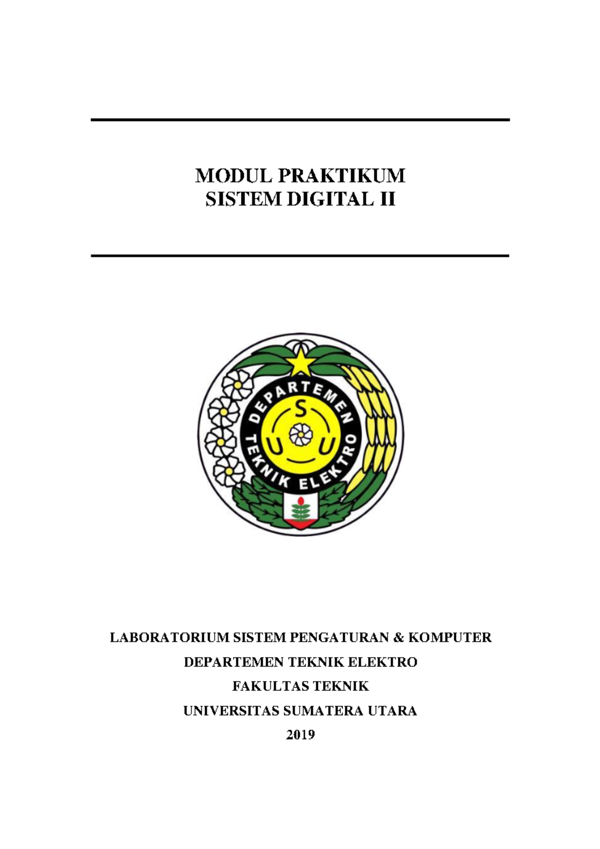 Modul Sistem Digital II - MODUL PRAKTIKUM SISTEM DIGITAL II ...