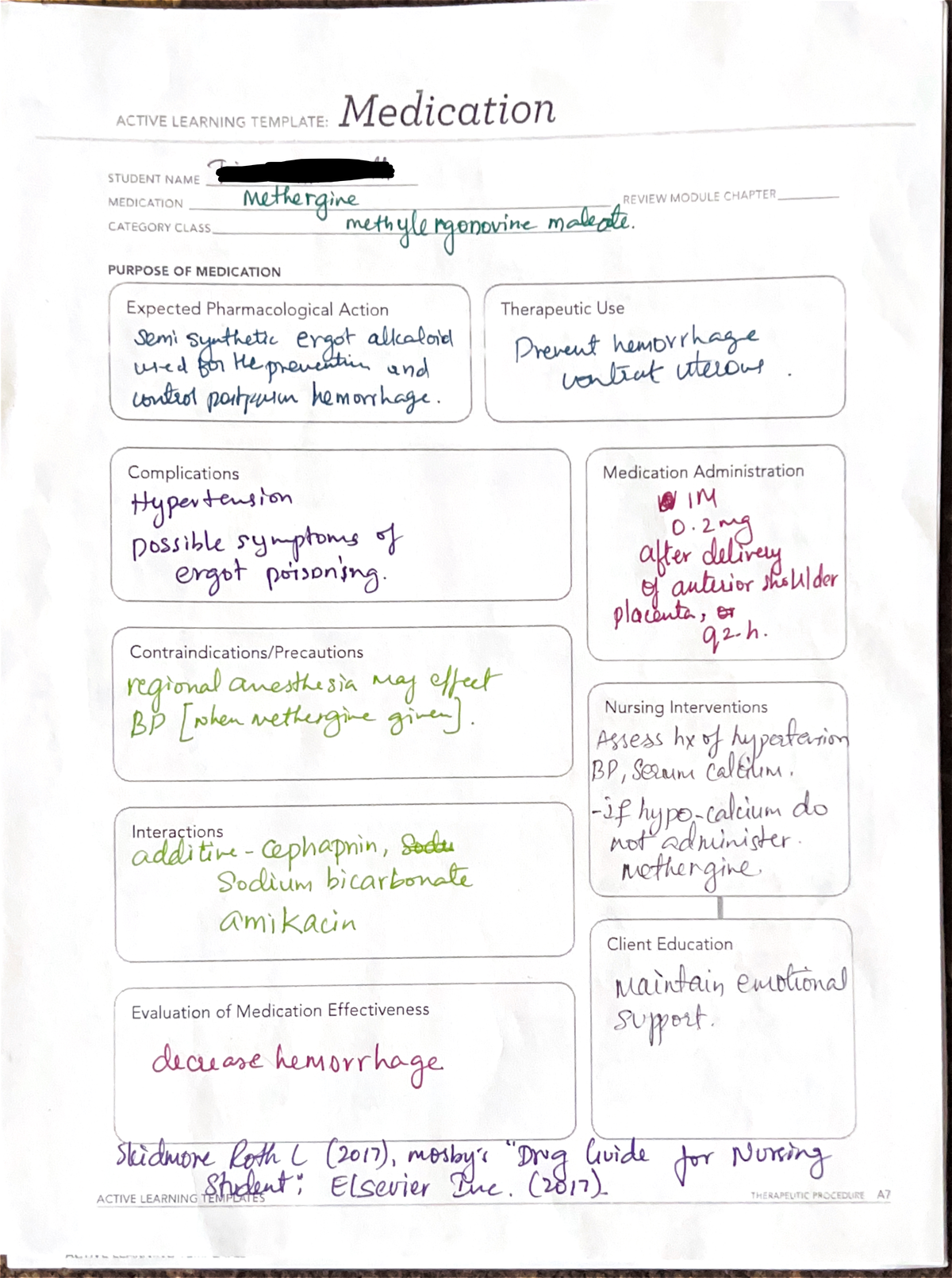 Med - Med list ATI - Studocu