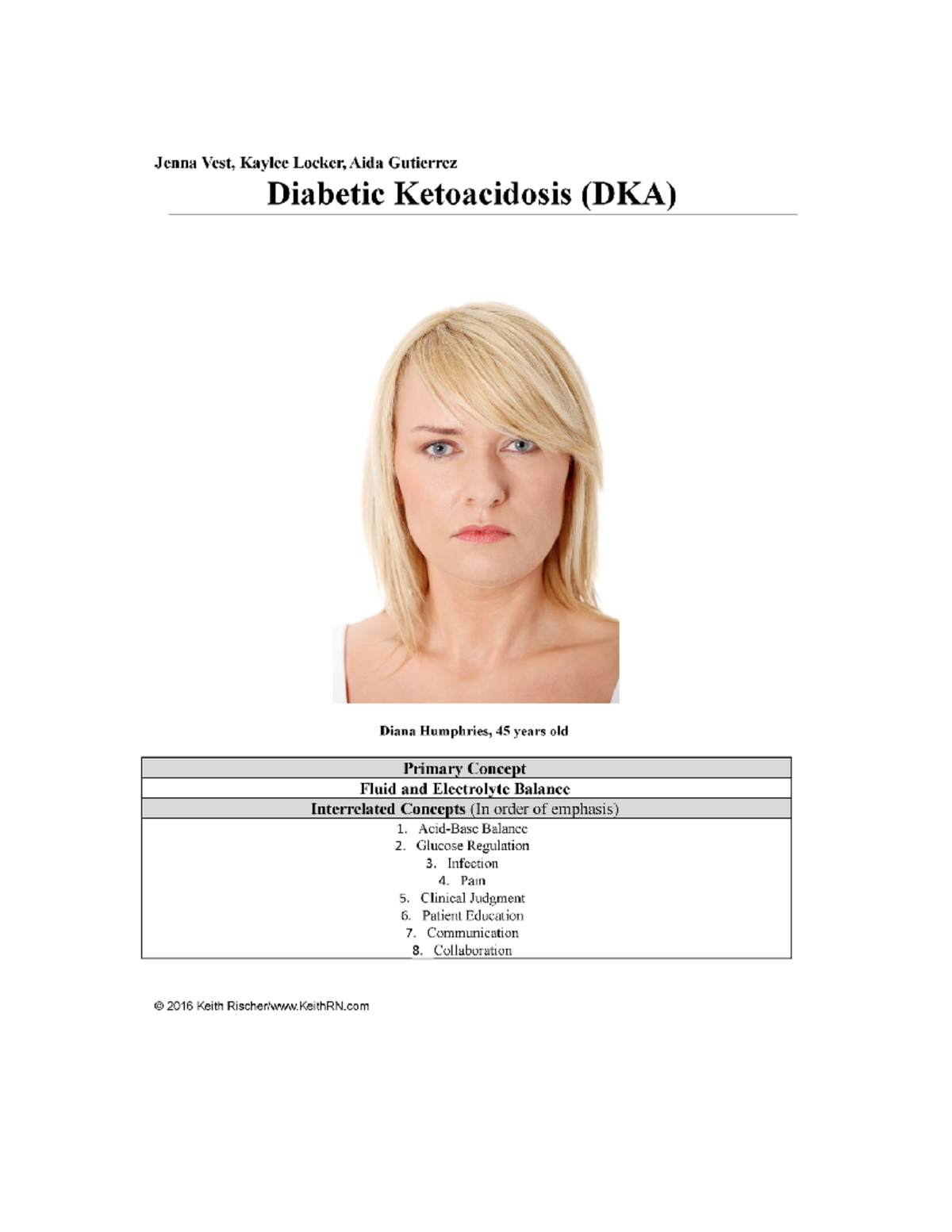 Case Study For Dka at Brianna Gellatly blog