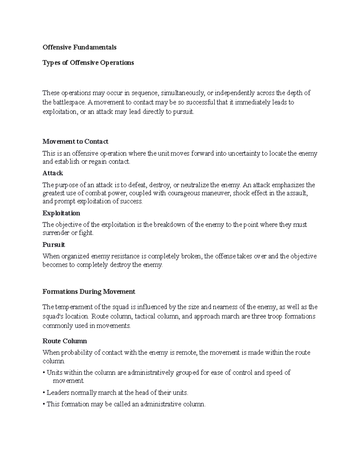 squad-operation-s-sgt-s-course-offensive-fundamentals-types-of