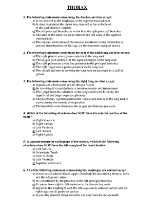 12- Anatomy Mcqs Thorax - Thorax The Following Statements Concerning The  Trachea Are True Except: A) - Studocu 12- Anatomy Mcqs Thorax - Thorax The Following Statements Concerning The  Trachea Are True Except: A) - Studocu