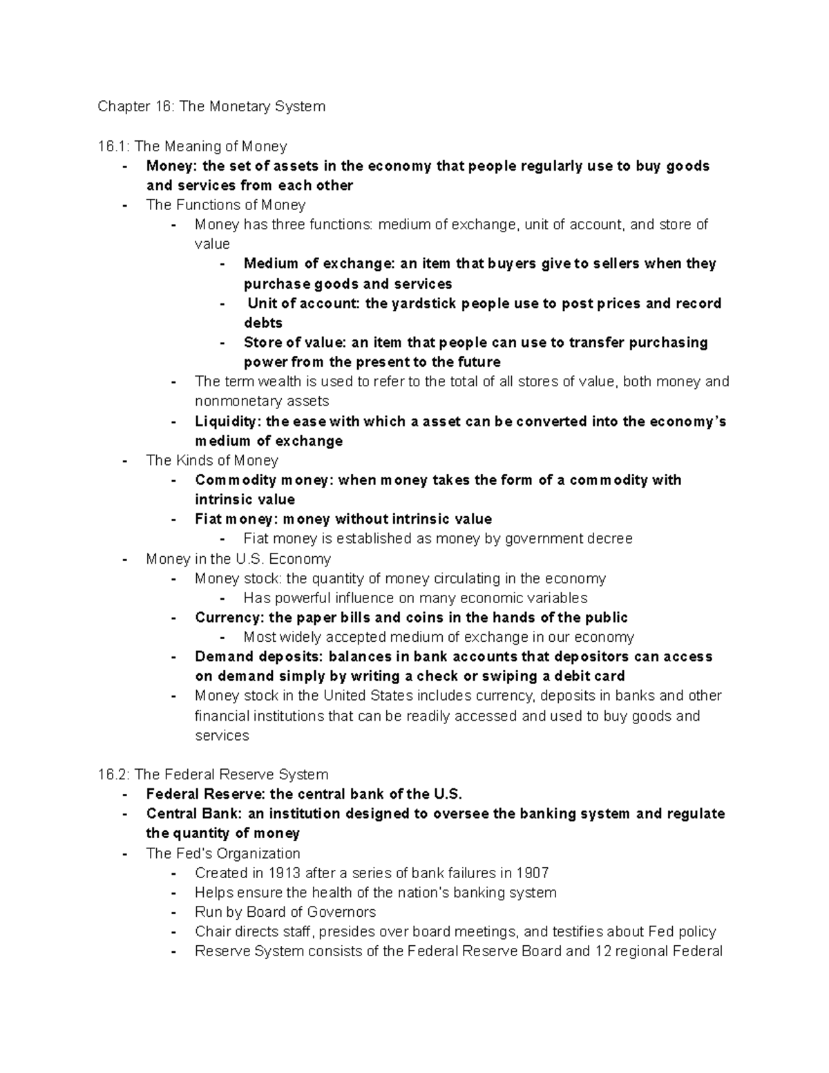 chapter-16-notes-chapter-16-the-monetary-system-16-the-meaning-of