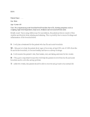 NCM 103LAB - Sample sheet for nursing students - BSN What should you do ...