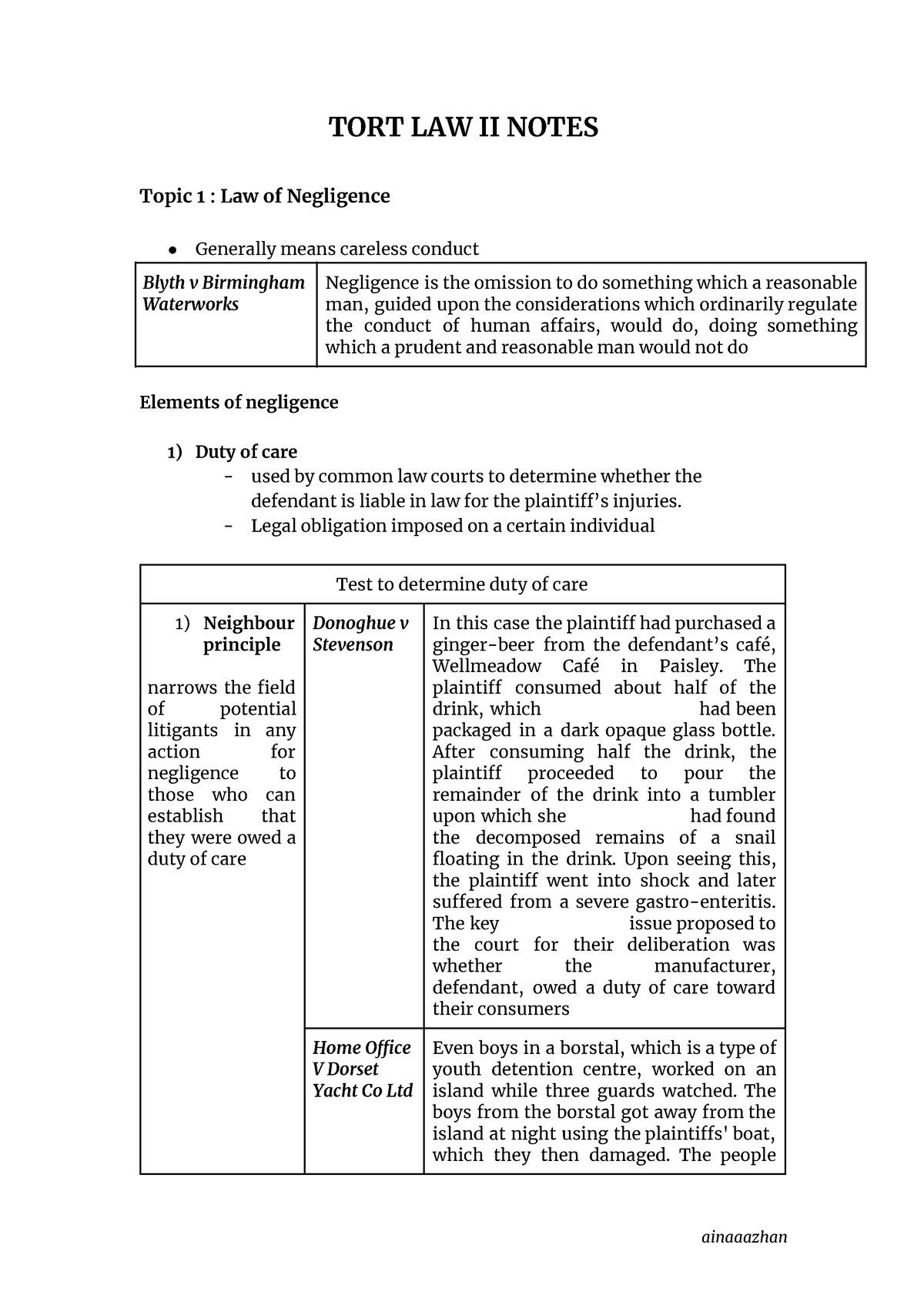 tort-law-ii-notes-law-of-tort-ii-uum-studocu