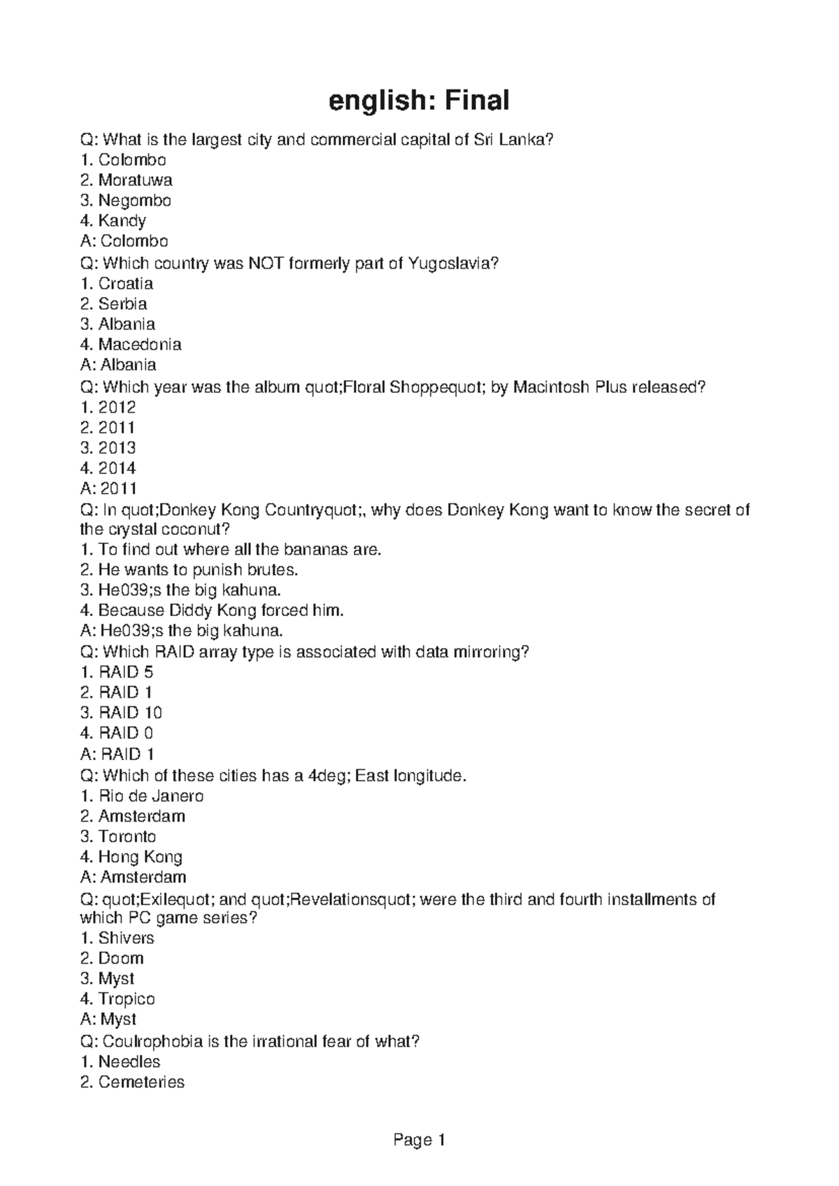 English-Review-10 - english notes good for english majors to study ...