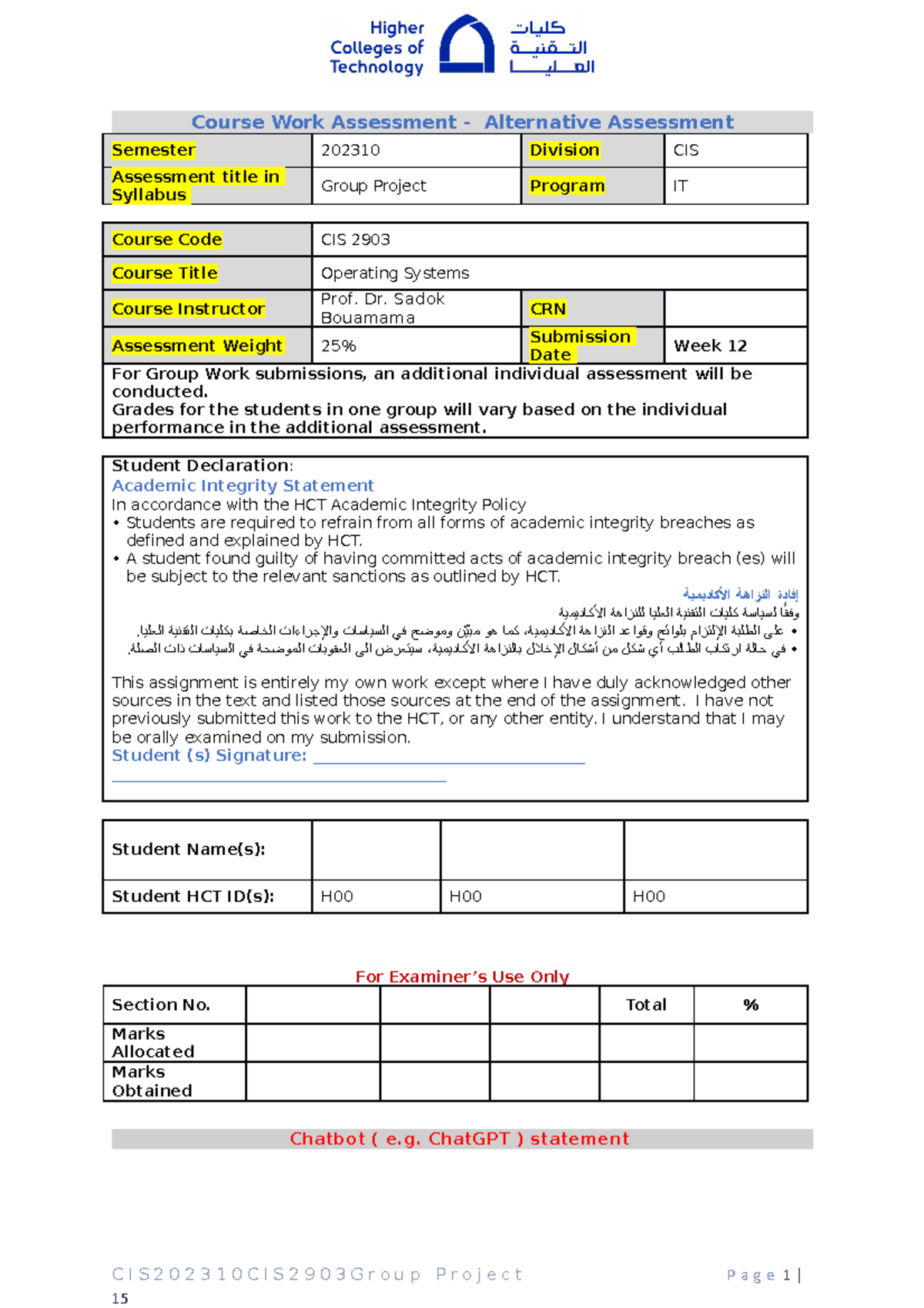 DOC-20231101-WA0022 - dsca rfwcds - Course Work Assessment ...