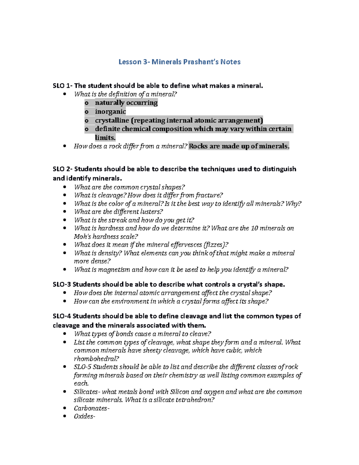 lesson-3-guided-notes-lesson-3-minerals-prashant-s-notes-slo-1-the