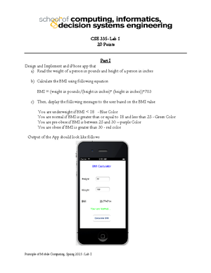 [Solved] Creating a New App Project Document the process of creating a ...