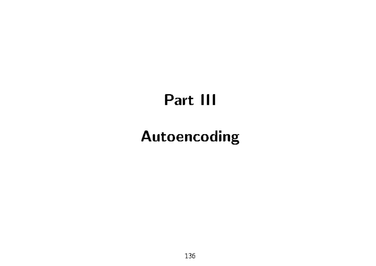 44 - machine learning based signal processing - Part III Autoencoding 8 ...