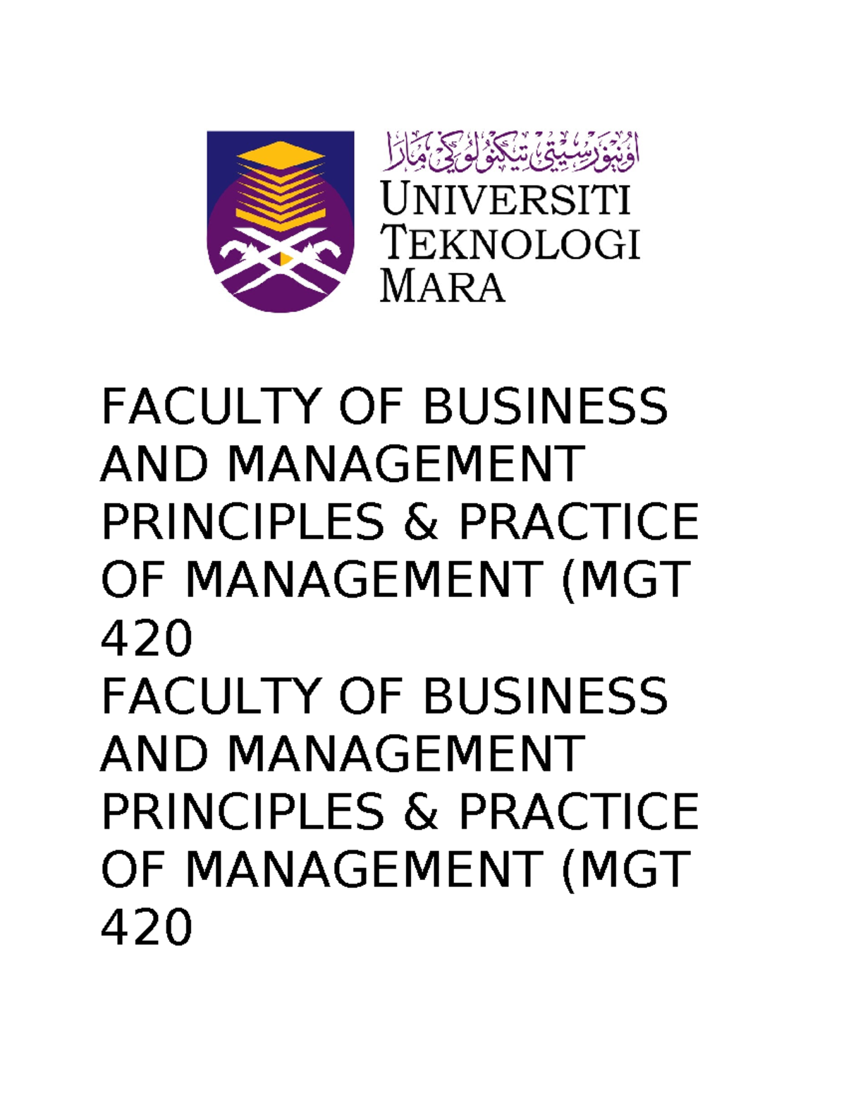 Group Assignment Company Uniqlo Mgt420 Faculty Of Business And