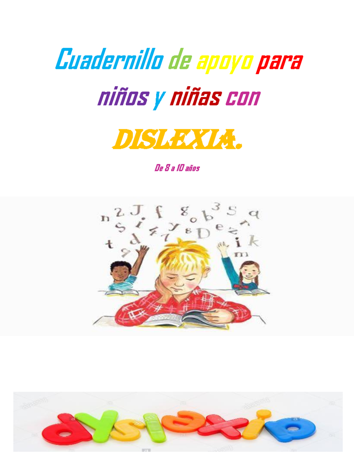 Cuadernillo De Apoyo Para La Dislexia Comprimido - Cuadernillo De Apoyo ...