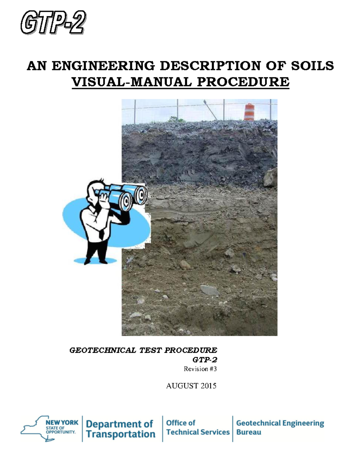AN Engineering Description OF Soils AN ENGINEERING DESCRIPTION OF