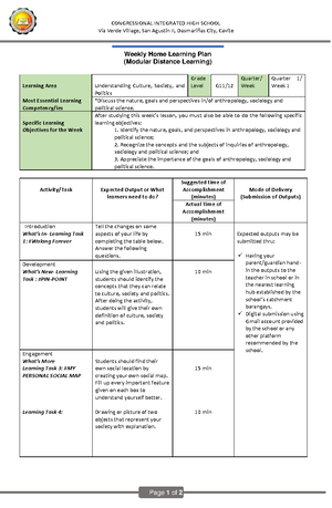 English 8 Quarter 1 Pivot 4-A - 8 English Quarter 1 LEARNER’S MATERIAL ...