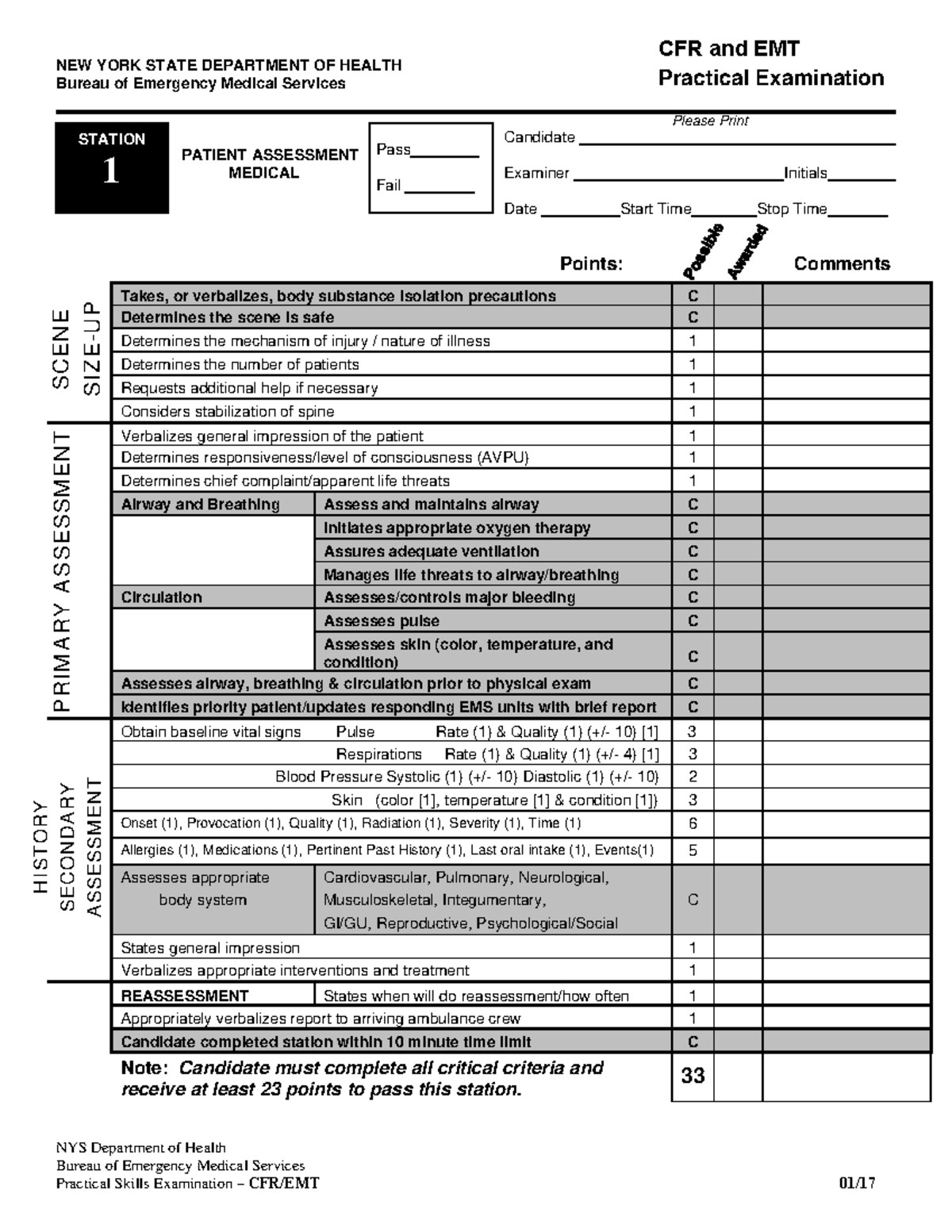 practical-exam-rubric-nys-department-of-health-bureau-of-emergency