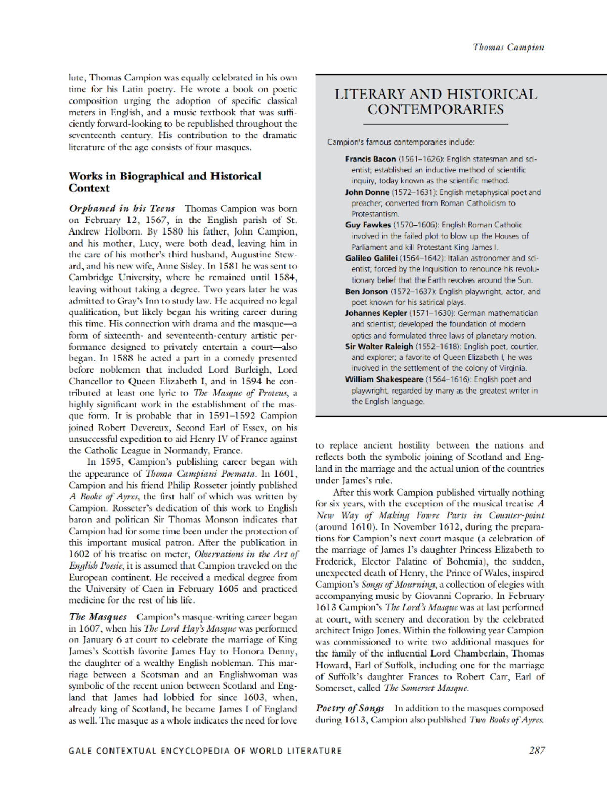 Gale Contextual Encyclopedia of World Literature A C Vol 1 2009 236 ...