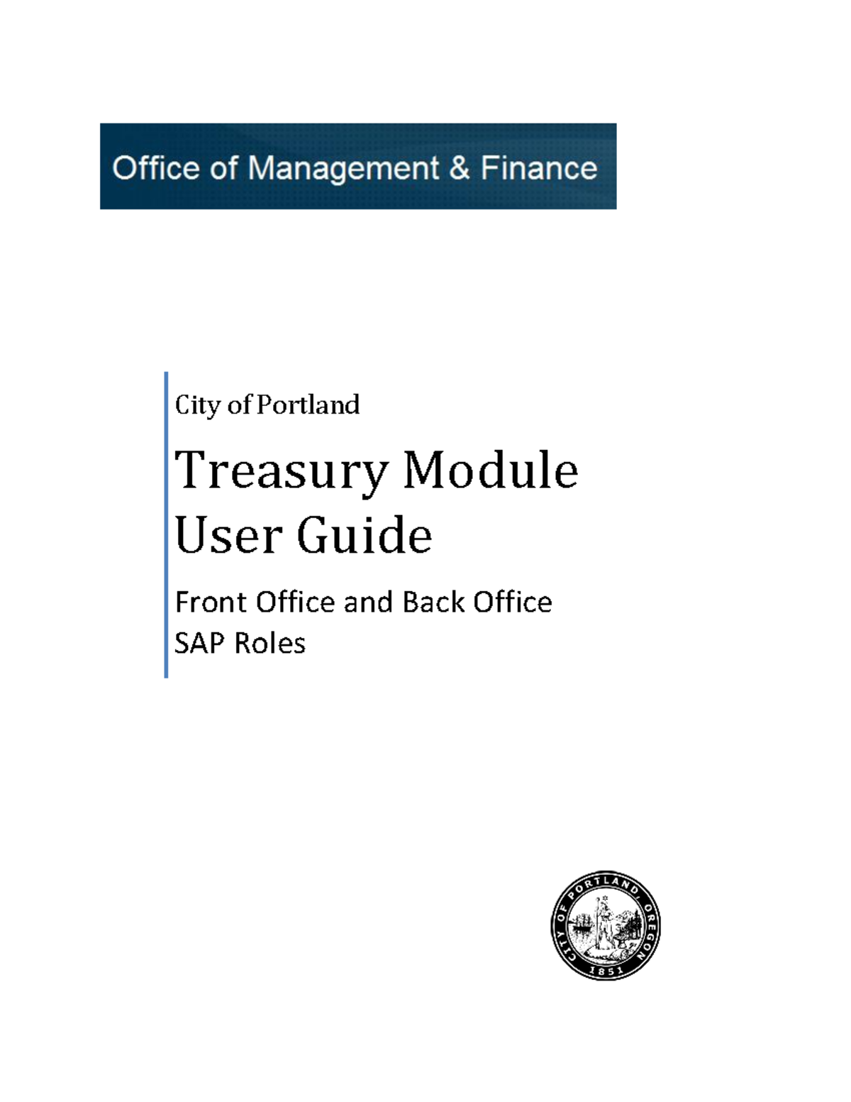 Sap Treasury Management Module – RTWU