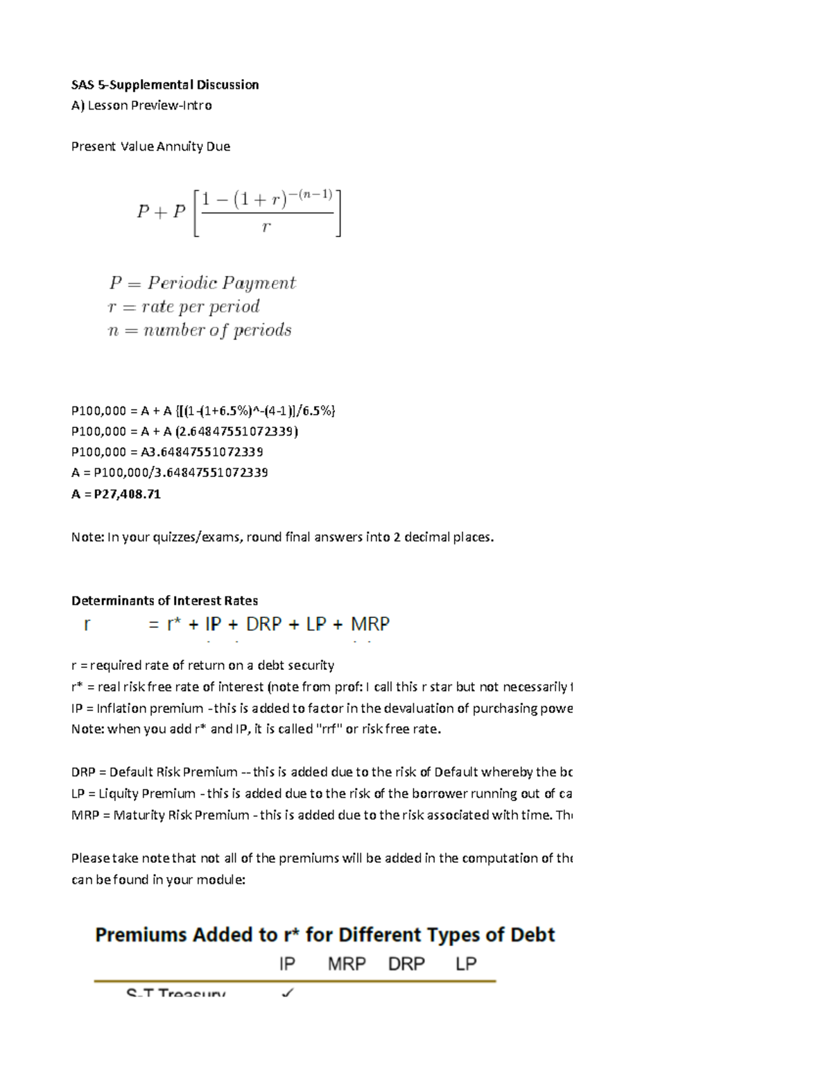 Sample/practice exam 5 May 2018, questions and answers - SAS 5 ...