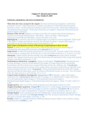 Assignments chapters 26-34 - ASSIGMENT 3: REVIEW QUESTIONS—CHAPTER 26 ...