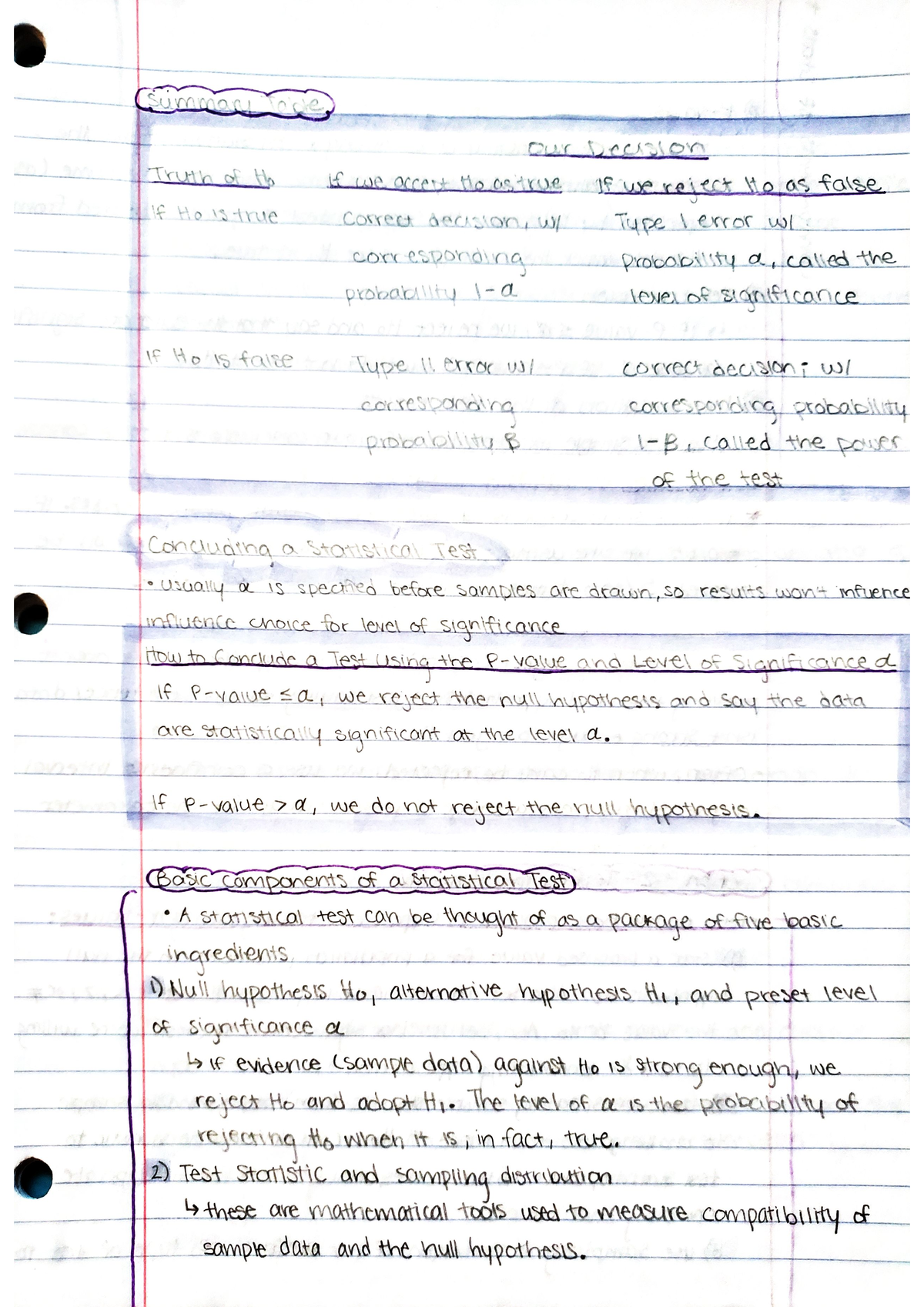 Basic Statistics Methods - 10:775:205 - Studocu