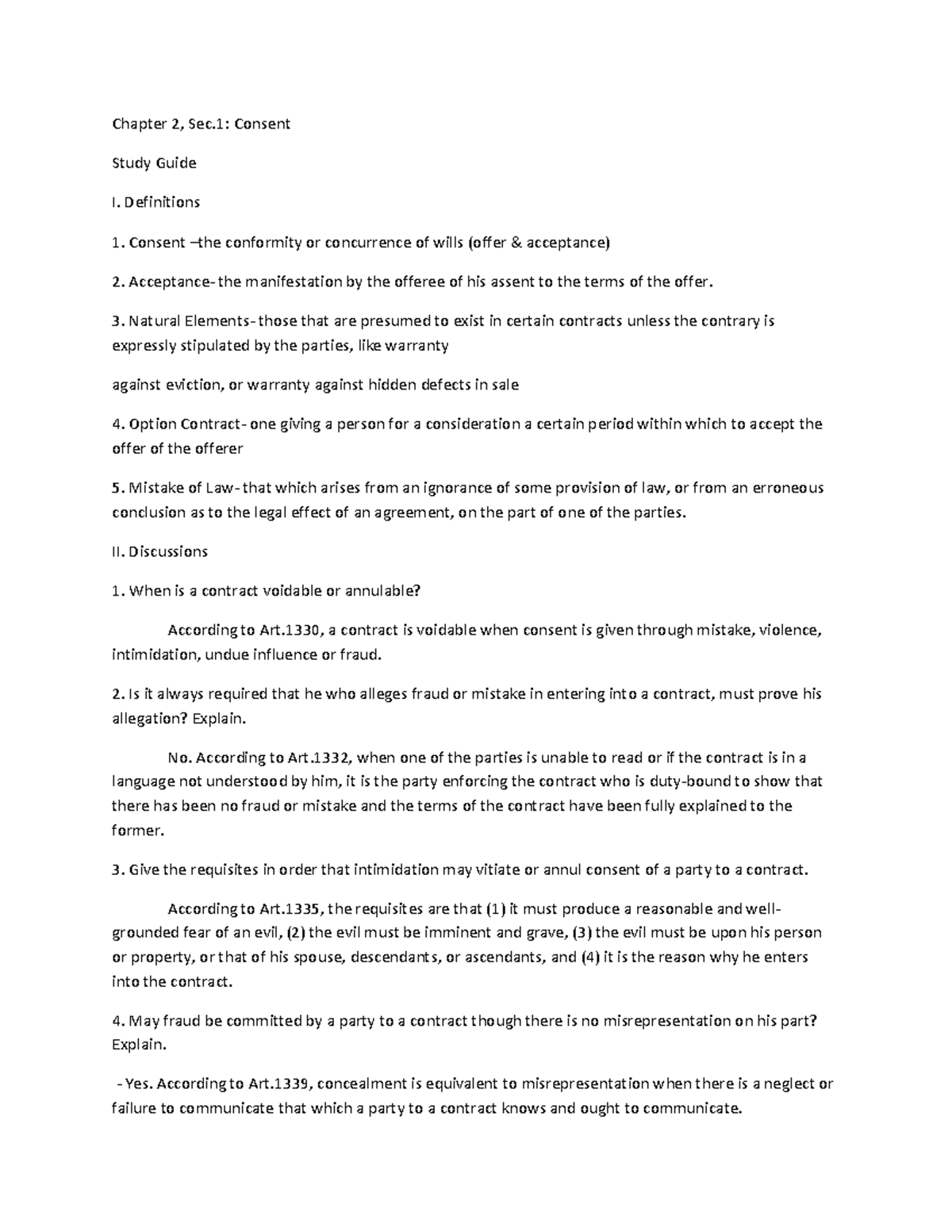 Pdfcoffee Practice Test Chapter 2 Sec Consent Study Guide I