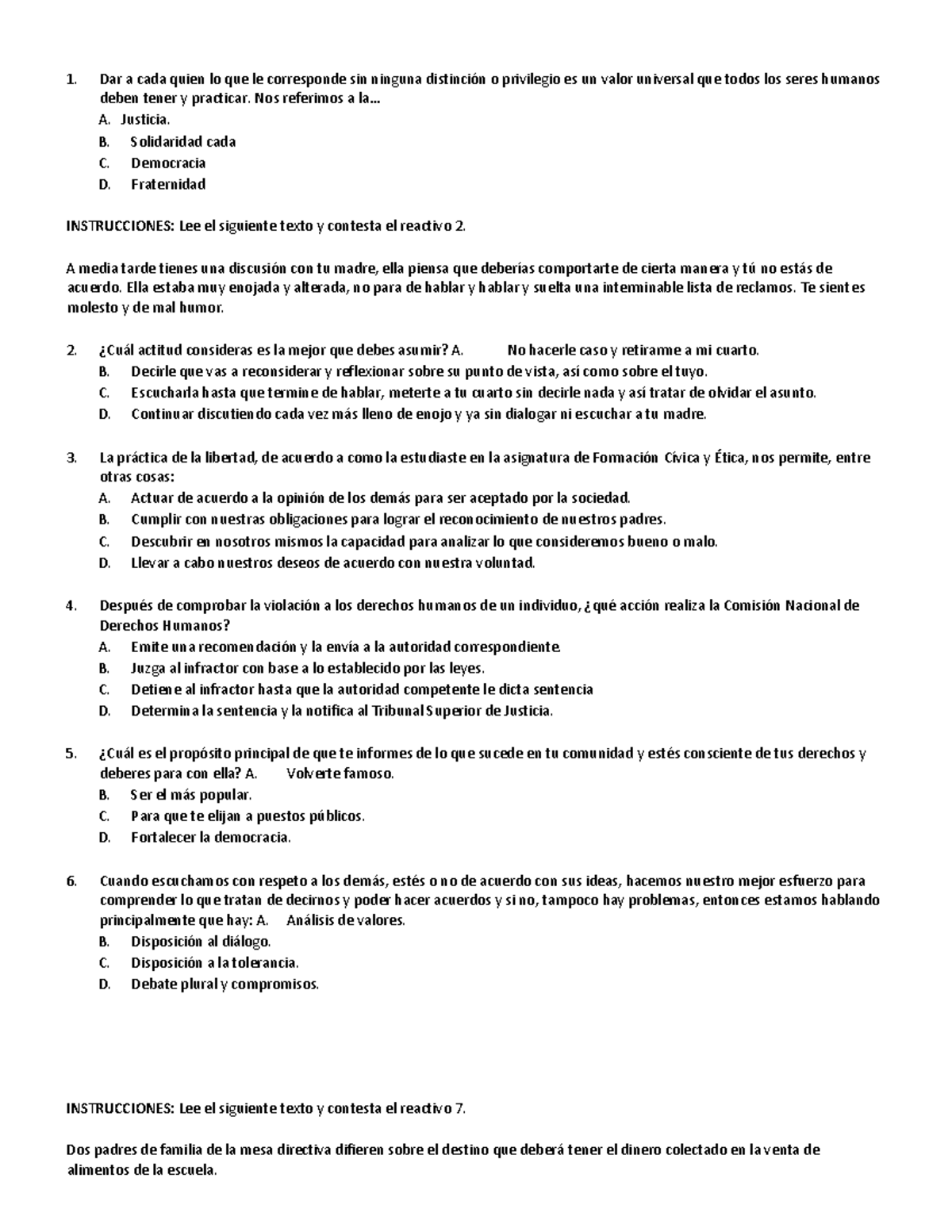 Diagnostico Primer Grado Formacion Civica Y Etica 1 Dar a cada quien