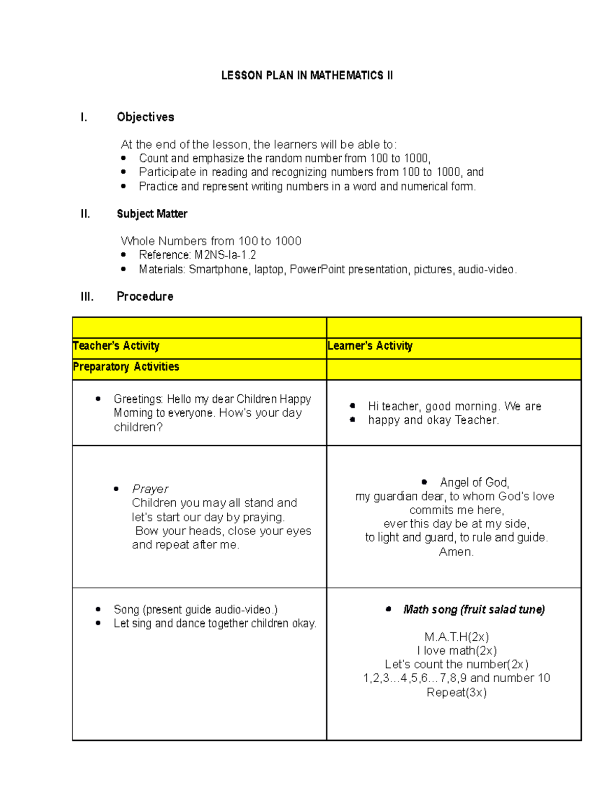 3Torres Lovely Vecina Lesson Plan Revise - LESSON PLAN IN MATHEMATICS ...