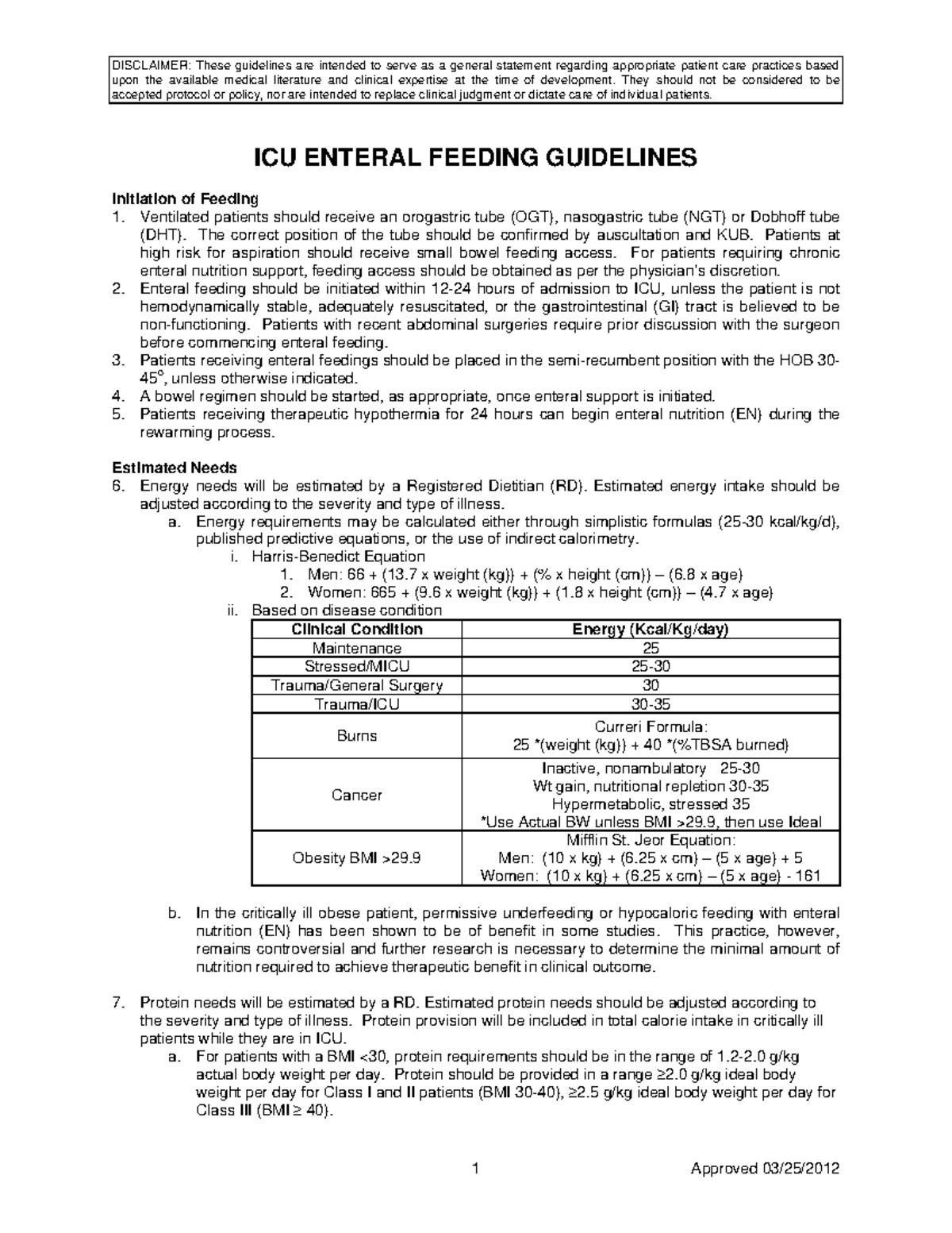 icu-enteral-feeding-guidelines-disclaimer-these-guidelines-are