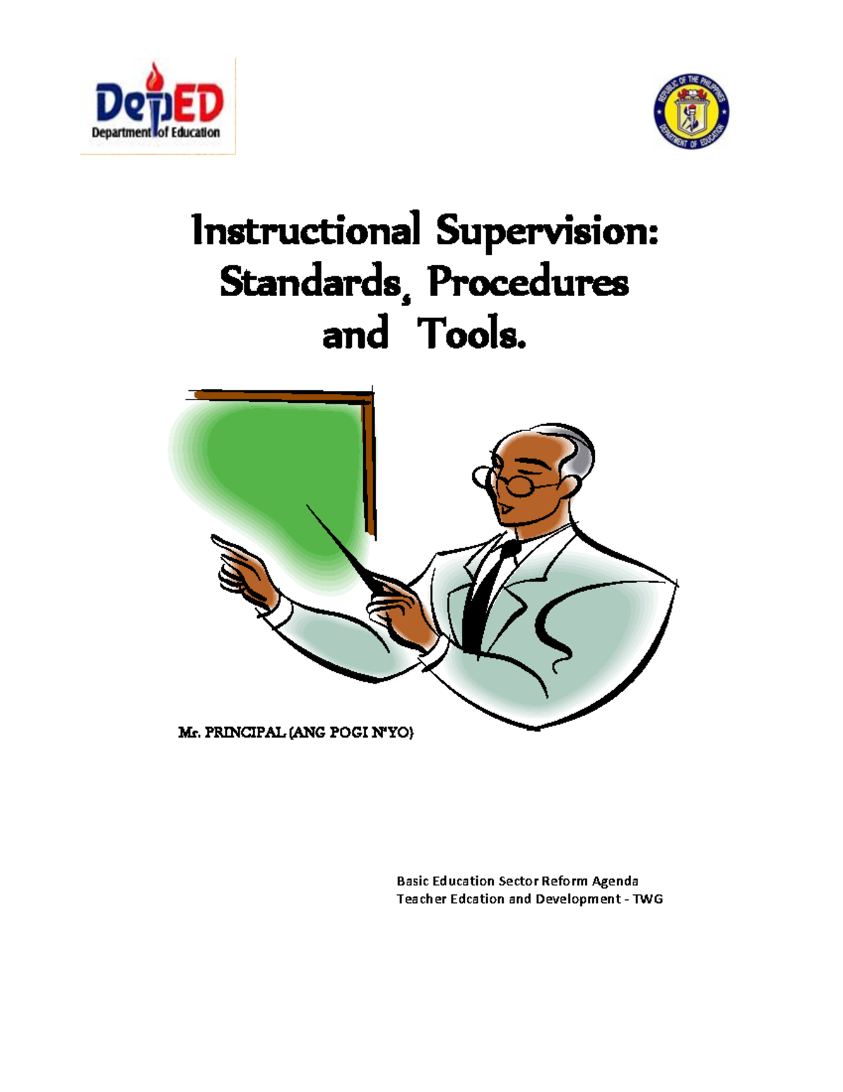 Areas OF Supervision Sup Instructional Supervision Standards 